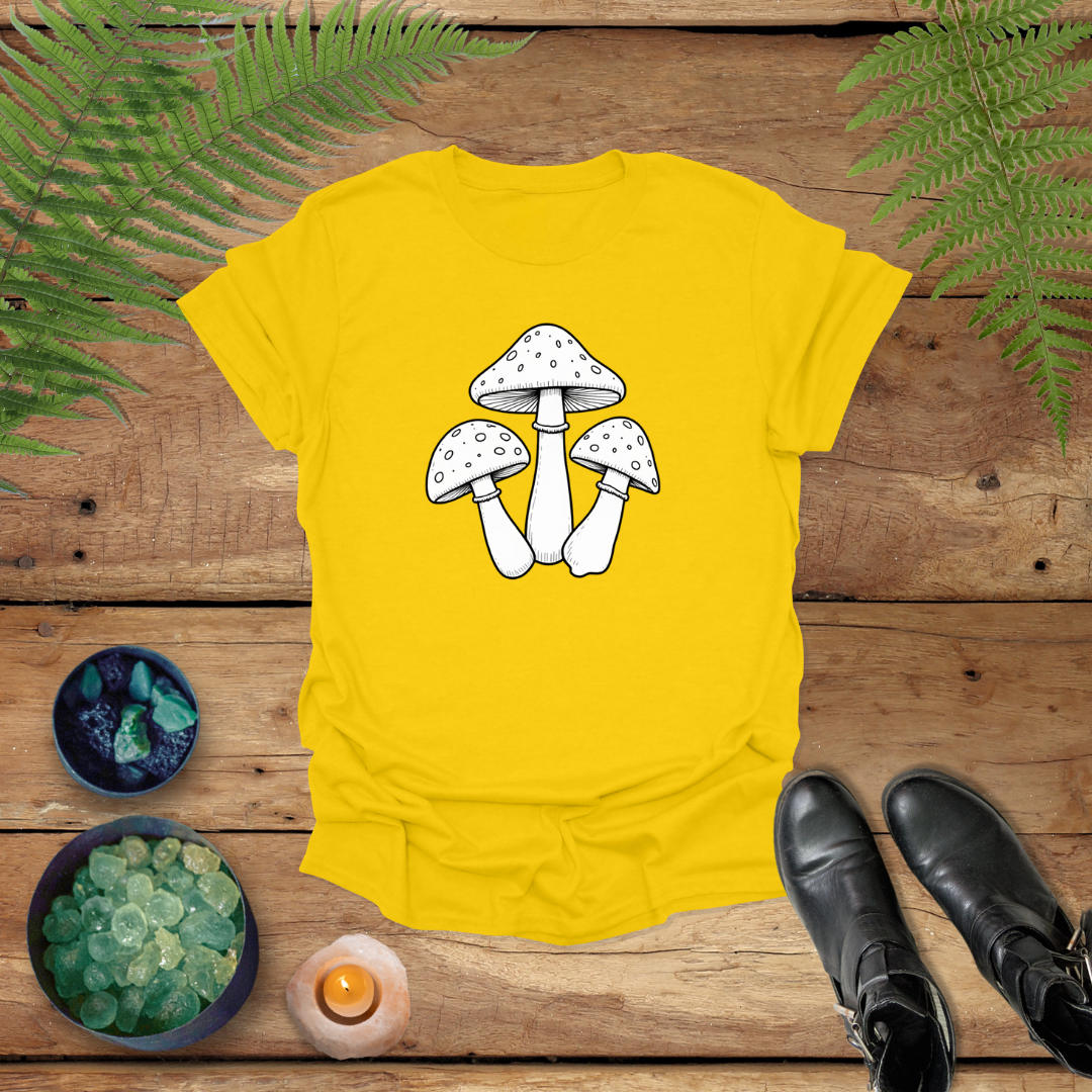 'Minimal Mushies' Shirt