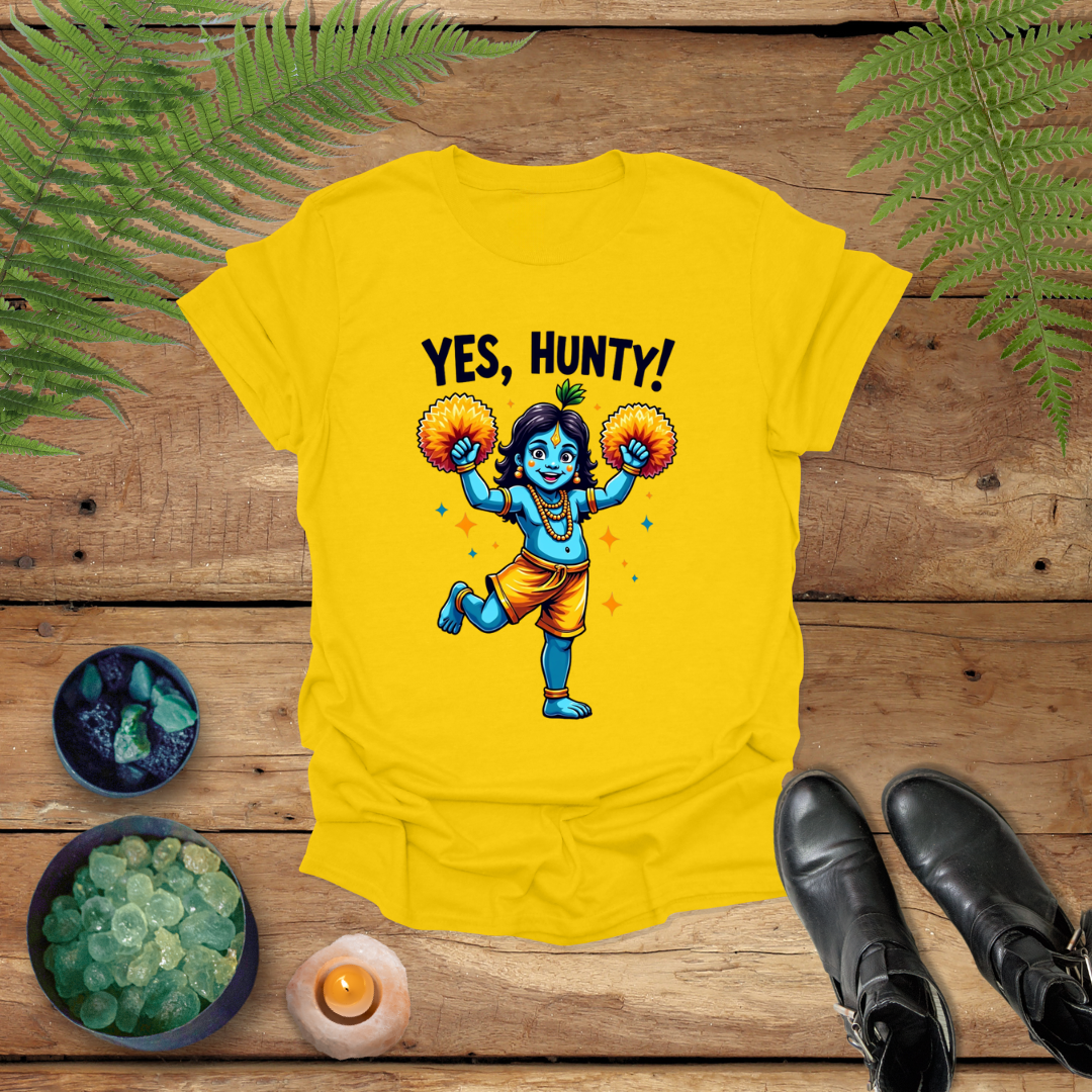 'Krishna Yes, Hunty!' Shirt