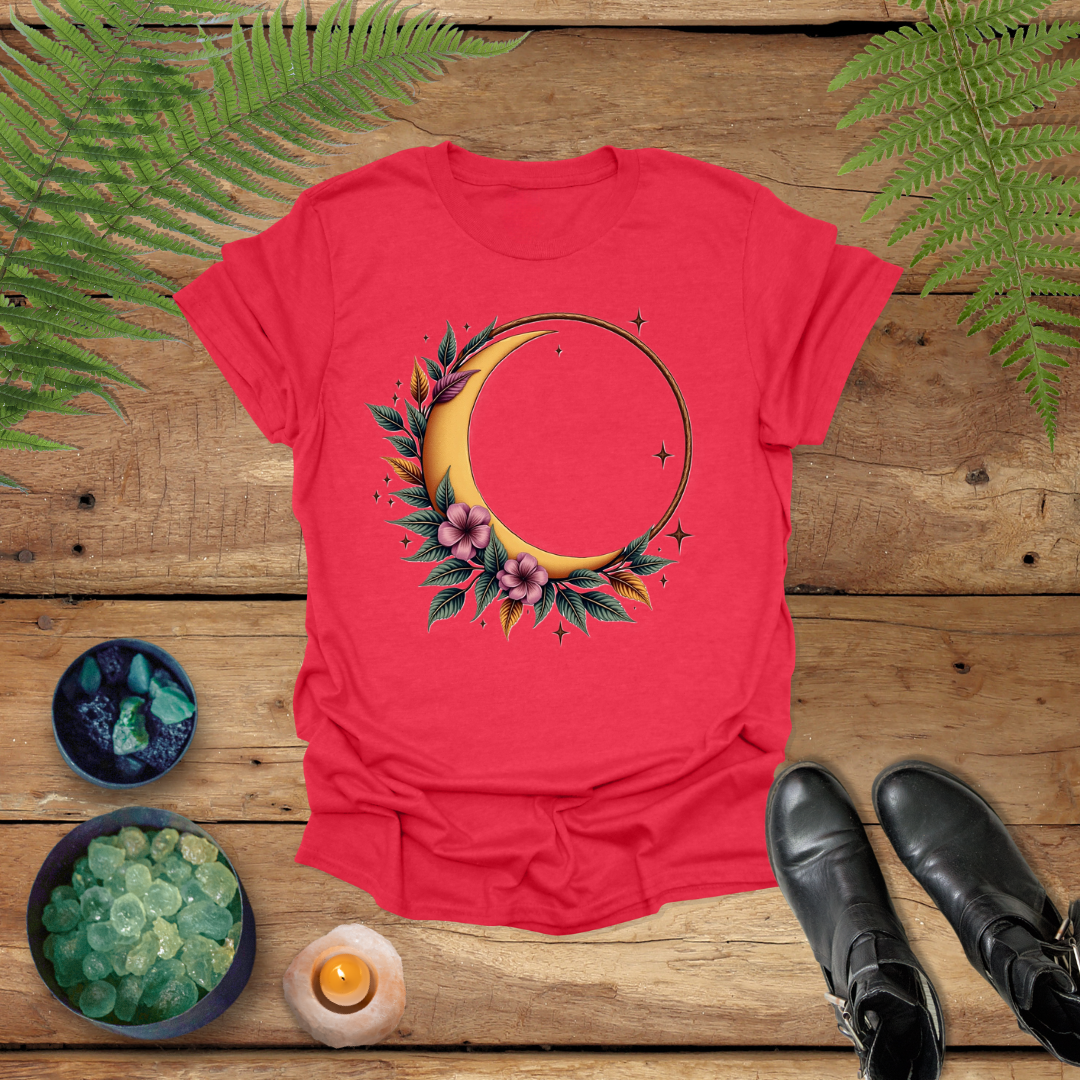 'Flower Crescent' Shirt