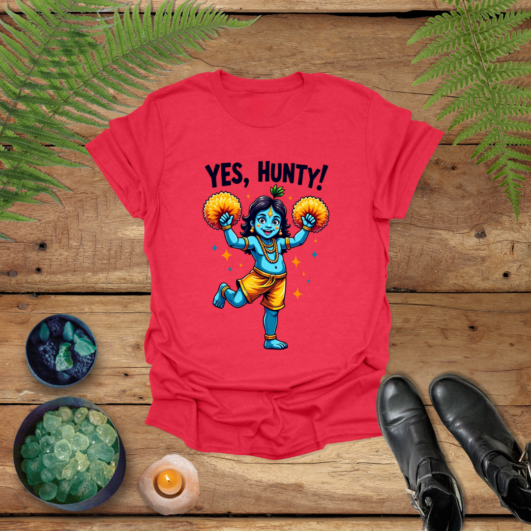 'Krishna Yes, Hunty!' Shirt