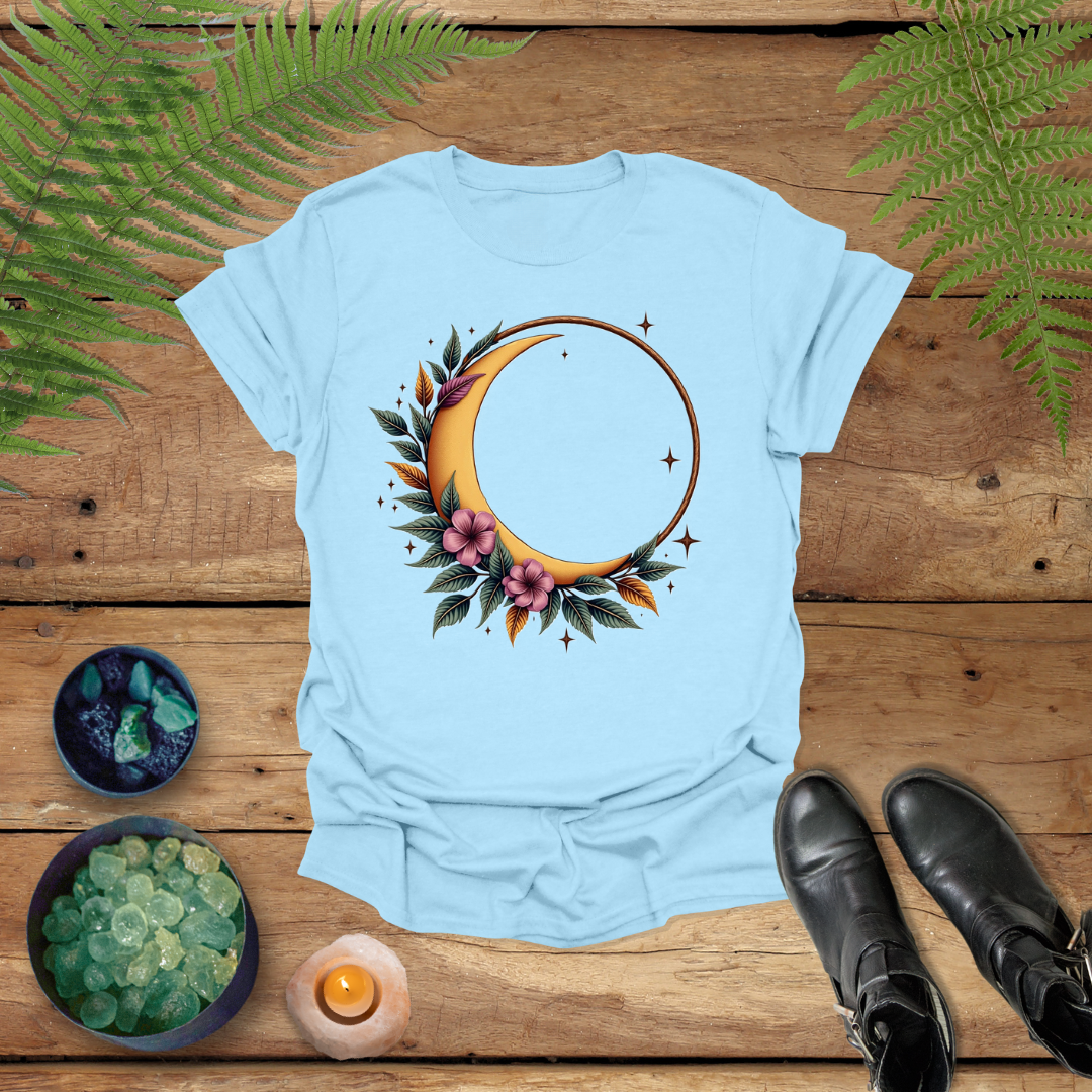 'Flower Crescent' Shirt