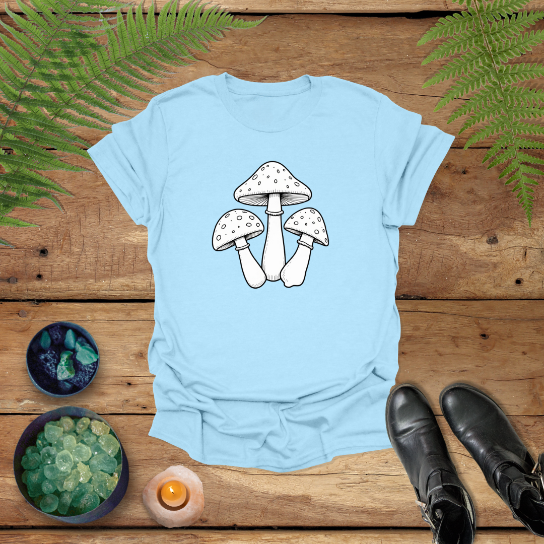 'Minimal Mushies' Shirt