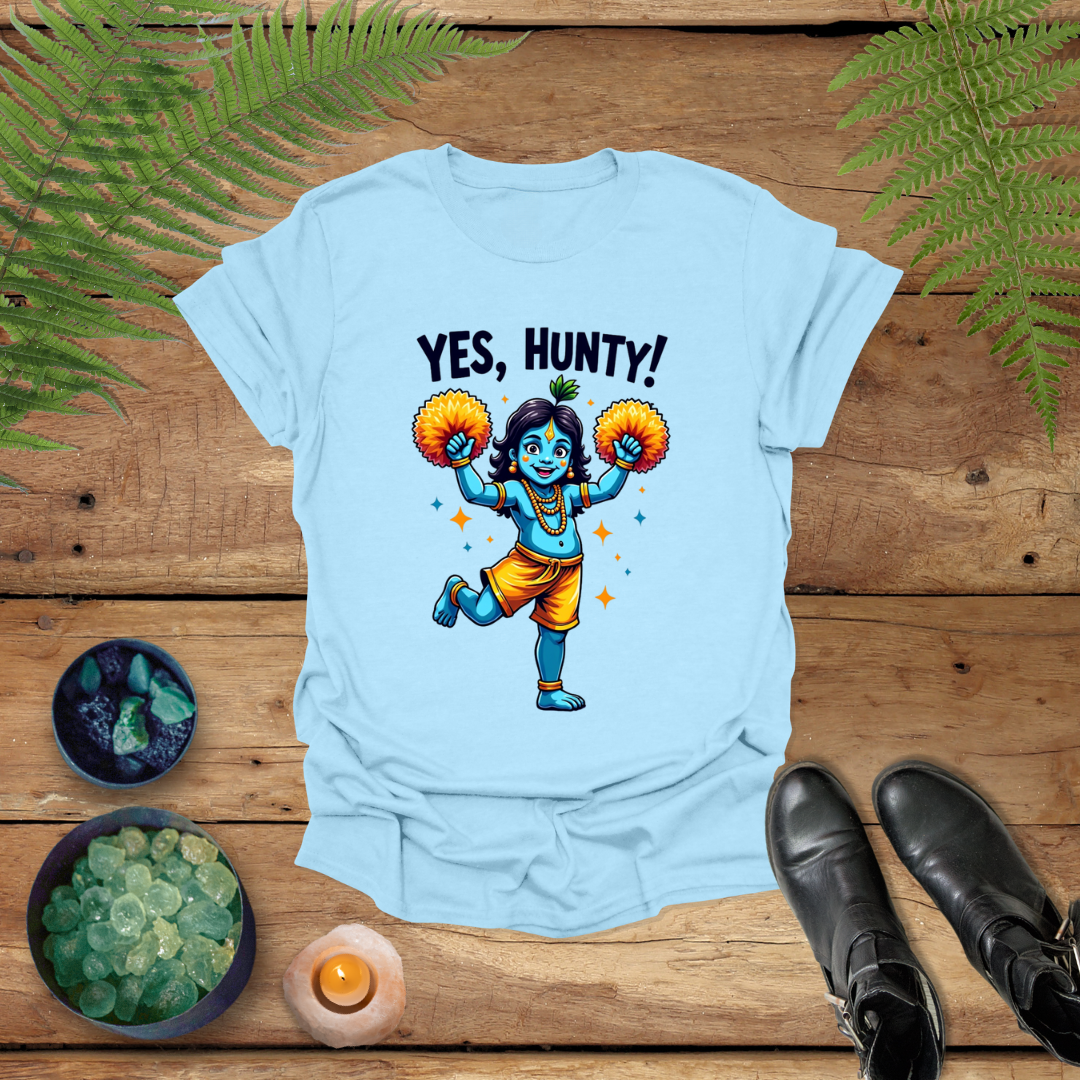 'Krishna Yes, Hunty!' Shirt