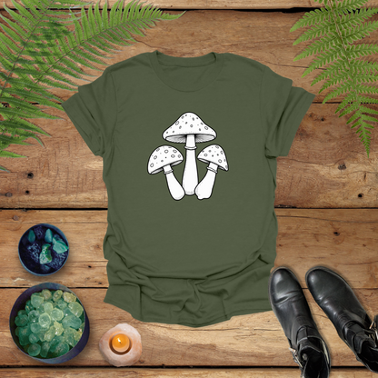 'Minimal Mushies' Shirt