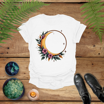 'Flower Crescent' Shirt