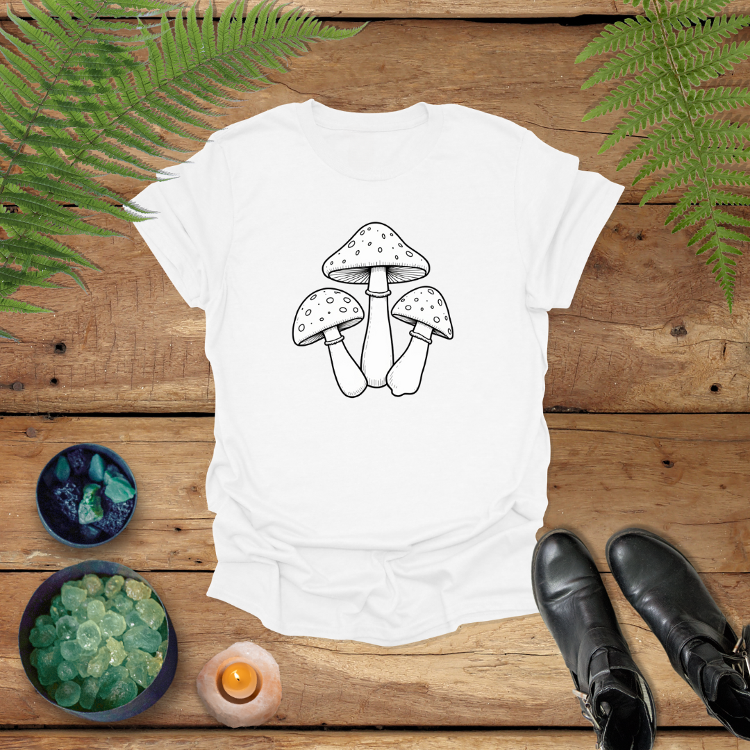 'Minimal Mushies' Shirt